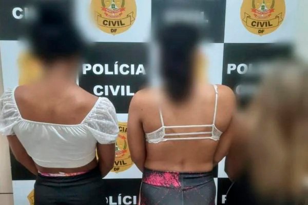 Polícia prende mulheres por manter homem preso em prostíbulo
