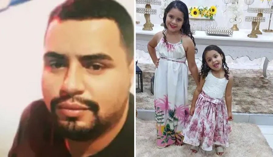 Homem mata a facadas as filhas de quatro e oito anos para se vingar da traição da mulher