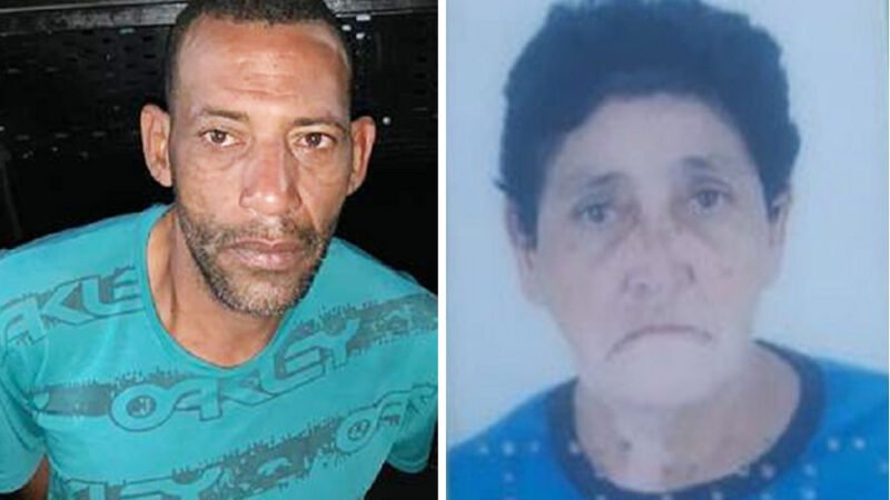 Homem mata a própria mãe com vários golpes de enxada e acaba preso logo em seguida