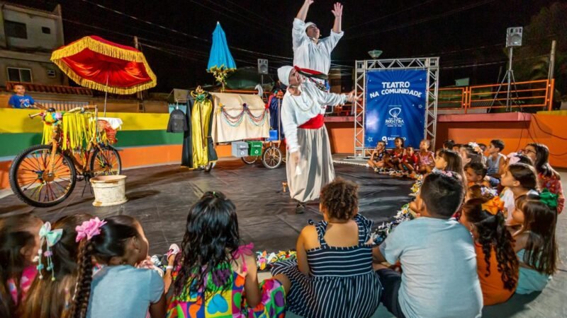 Teatro na Comunidade leva cultura e arte aos moradores vizinhos da Samarco no ES