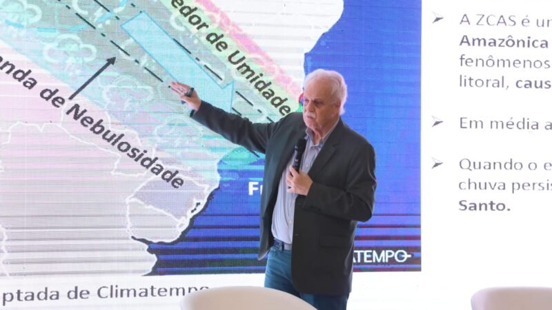 “Estamos vivendo uma emergência climática”, afirma cientista