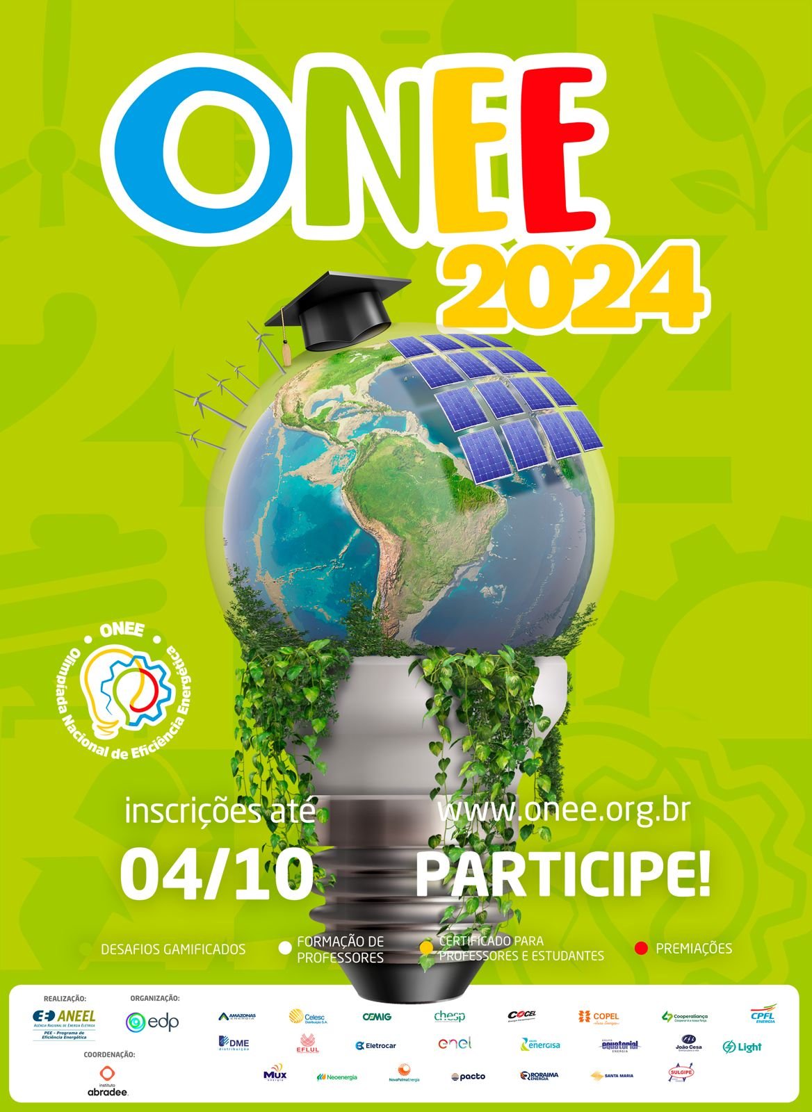 Olímpiada Nacional de Eficiência Energética 2024 oferece premiação para alunos do Espírito Santo 